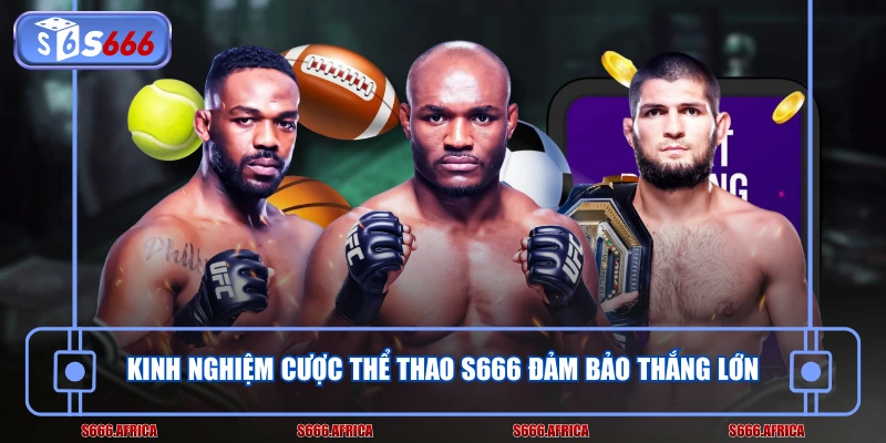 Kinh nghiệm cược thể thao S666 đảm bảo thắng lớn